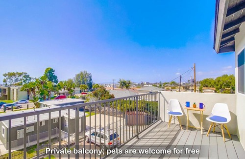 National City House | Entire Private House Near San Diego Downtown & Beach, 3 Bedrooms 3 Bathrooms, Available Now