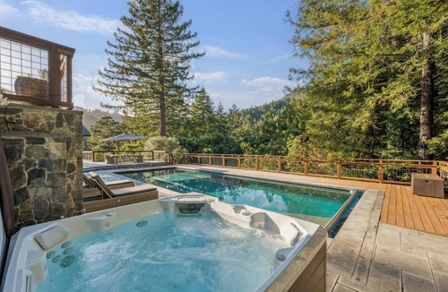 Mill Valley House | Estate on Private 3 Acres in Mill Valley with Pool and PickleBall/Sports Court