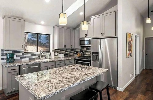 Incline Village Villa | Forest Retreat with Ski Access, Fireplace & Deck Sleeps 7