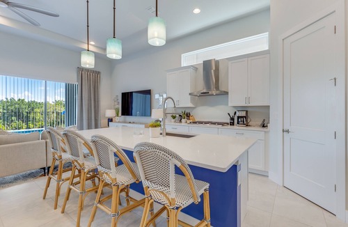 Reunion House | Games & Theater Themed Room | Kids Themed Bedrooms | Private Pool with Golf Course Views