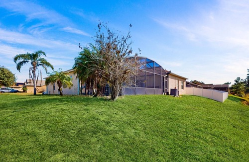 Grand Reserve House | Gated community home with private pool, screened lanai, & W/D - near Disney/golf