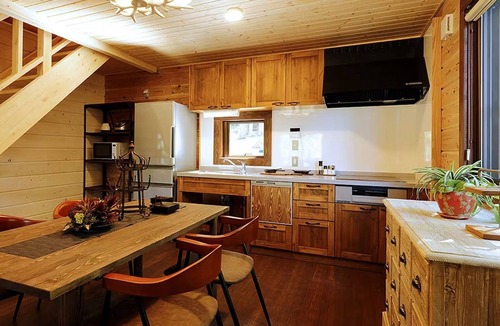 Chino House | HANDS LOG 3LDK with deck up to 5 people Family /Chino Nagano
