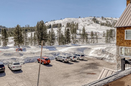 Soda Springs Condo | Ideal Ski Getaway Steps from the Slopes W/ Wood Stove, Free WiFi & Full Kitchen!