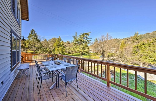 Julian House | Inviting Julian Home w/Scenic View & Hot Tub