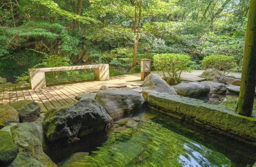 Kyomachi Onsen House | Japanesestyle room with openair bath | Upgrade with 2 meals /Kirishima Kagoshima