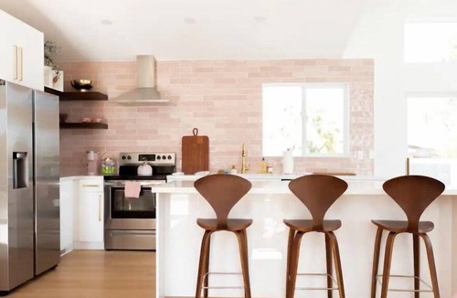 Chino Canyon Villa | Luxurious Barbie-Inspired Palm Springs Villa w/heated pool