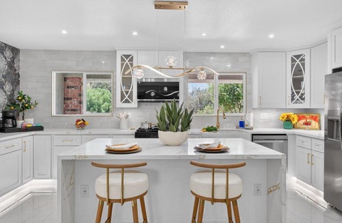 Redlands Villa | Luxury Redlands Escape-Pool Putting Green Arcade