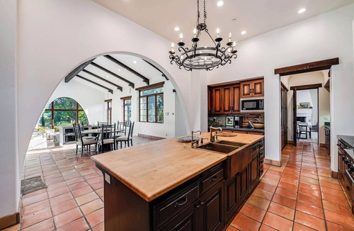 Solvang House | Luxury Spanish Mission Estate Near Solvang with Pool, Spa, Sauna, Bocce & Views