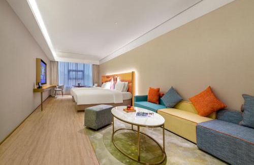 Lanshan District Hotel | Manxin Hotel Linyi Yimeng Road New Langya Scenic Area