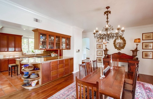 Muirlands Villa | Mediterranean magic in a sun-kissed tropical oasis with pool and pizza oven.