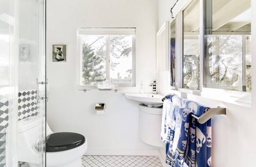 Silver Lake House | Mod Pop-Art Pad in Silver Lake, Balcony with Park View