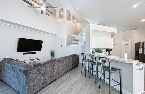 Windsor Palms Villa | Modern, beach themed newly remodeled 6 bedroom home, only 3 miles from Disney!