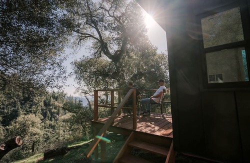 Pauma Valley Cabin | Modern-Rustic Off-Grid Retreat with Mountain Views & Serene Nature Escape in Pauma Valley, California
