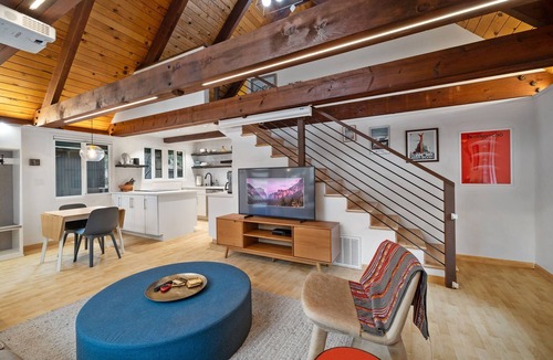 Incline Village Cabin | Mountain Modern Tahoe A-Frame in Incline Village 2be/1ba with Firepit and Sheds