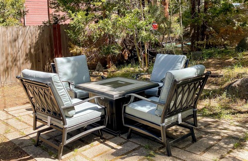 Kings Beach House | Mountain-side home base with fireplace, WiFi, full kitchen & patio with firepit
