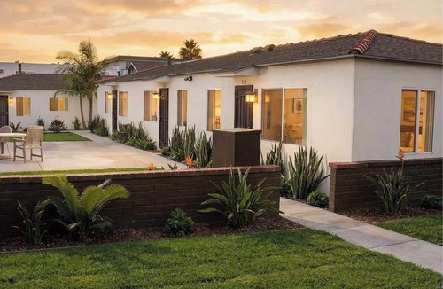 North Pacific Beach Apartment | New! Modern 1BR Patio Apartment 3 blocks to Ocean