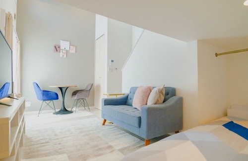 Nishi Ward Apartment | No103Near Kumamoto StationChildren OK Sofa semidouble bed x 2 TV with video app/Kumamoto Kumamoto