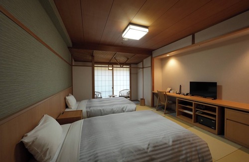 Takeo Hotel | Nonsmoking Japanesestyle room with semidouble/Takeo Saga