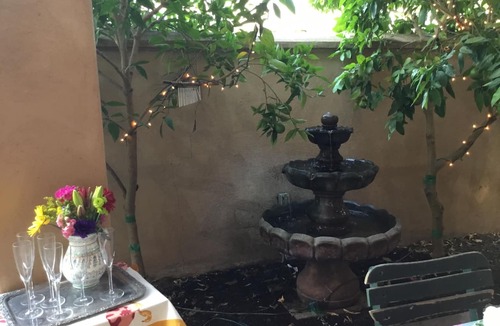 Ojai House | Oasis in Downtown Ojai "Casa del Oro" Spanish Mediterranean Townhome