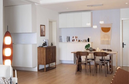 Huangpu Apartment | Perfect 3-bedroom apartment with AC 50m to Metro Prime Shanghai Location