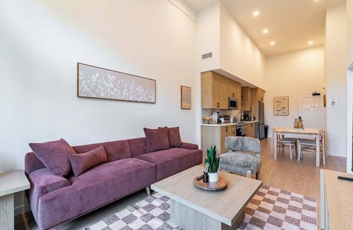 San Bernardino County Apartment | Premium 1B1B Living with Pool, Spa and Smart 4K TVs