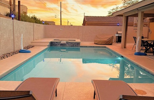 Lake Havasu City House | Private Pool Oasis, Spa, Game Room & Boat Parking