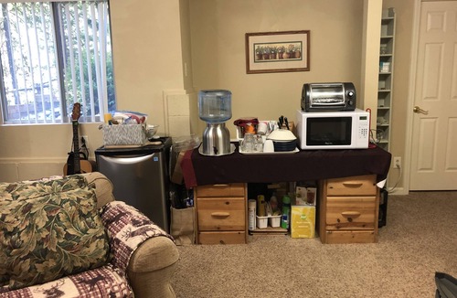 Trinity County Apartment | Red house with the Mountain Lake Magic TC