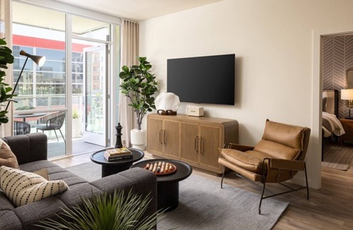 Heritage District Condo | Relaxing 1BR Condo with Fire Pit and Hot Tub at The Martin