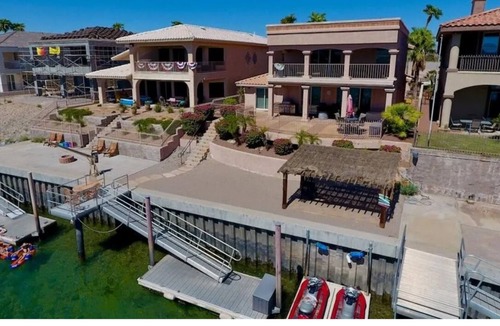 Mohave Valley House | Riverfront Luxury: 4BR Retreat w/Dock, Launch, Endless Views, Colorado Oasis