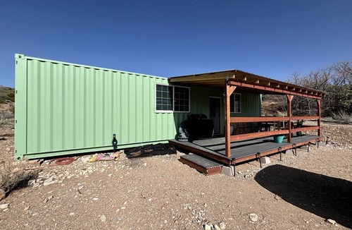 Mount Charleston House | Secluded Off-Grid Container Home, Perfect for a Glamping Retreat in Mt Charleston, Nevada