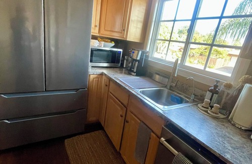 Santa Barbara House | Serene garden setting w/private yard, dog-friendly, hot-tub, 7 min to beach