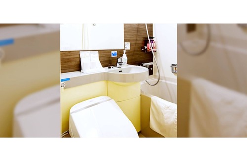 Nishinakasu Hotel | Smoking Semidouble room 2 beds for 1 person B/Fukuoka Fukuoka