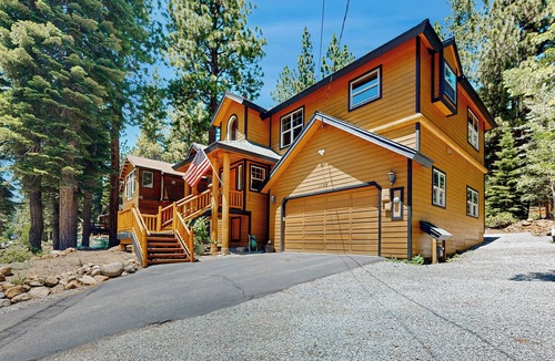 Kings Beach House | Spacious Deck w/Private Hot Tub: Kings Beach Gem