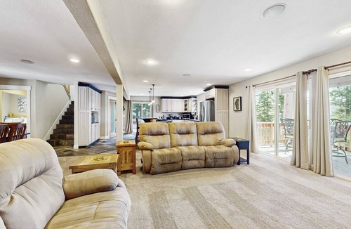 Country Club Estates House | Spacious oasis with mountain views, 5 decks & foosball