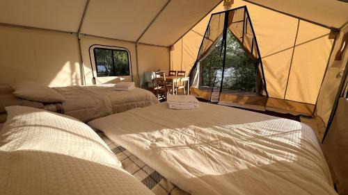 Klamath Other | Spacious Safari Tent, Perfect for a Northern California Glamping Getaway near Fern Canyon