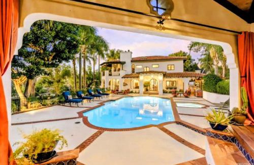 Granite Hills House | Spanish Hacienda Retreat With Pool And Guest House