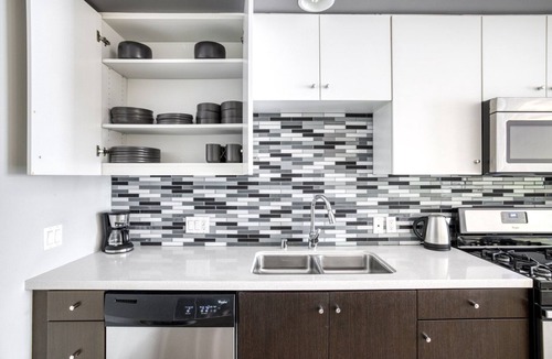 Little Tokyo Apartment | Sunny Downtown 1BR w/ Gym & Courtyard, close to LA Live, by Blueground
