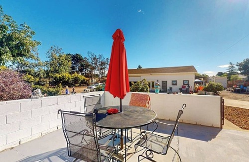 Nipomo House | Sunny home near downtown with patio, fireplace, grill, washer/dryer, & Roku