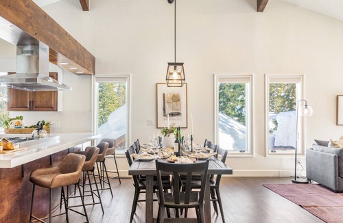 Alpine Meadows Cabin | Tahoe Retreat Hot Tub + Game Room + Guest Suite Near Slopes | Explorer