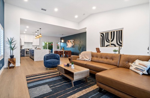 Vista Norte House | The Blue Cactus in Palm Springs: Family-Friendly, Pool/Spa, Game Room & Fire-Pit