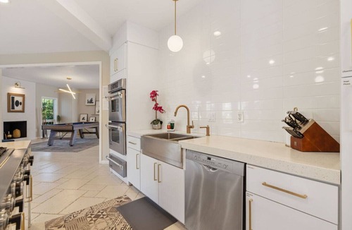 Palm Desert Villa | The Desert Castle with a Movie Theatre, golf, game room, sleeps 23