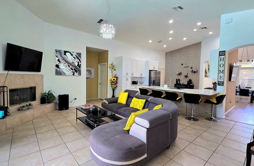 Cathedral City House | The Panorama Oasis: Saltwater Pool, Spa & EV Charger