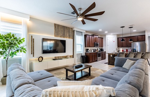 Bay Lake House | Theater, Game Rooms | Themed Kids Bedrooms | Screened Pool