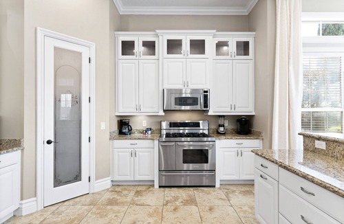 Reunion House | Themed Games Room | Kids Bedrooms | Private Pool with Summer Kitchen | Golf Course Views