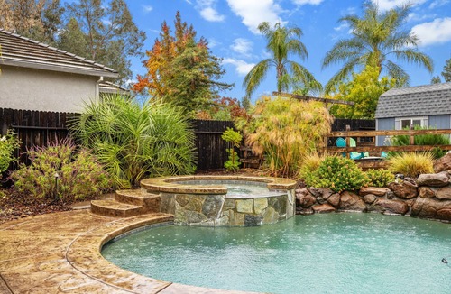 Orangevale Apartment | Tranquil Retreat: Pool, Spa, Firepit, Peloton, WFH