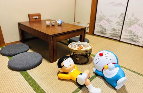 Ikuno House | Welcome to Doraemon-Themed Stay in Osaka! 🧳🐾nStep into the world of Doraemon