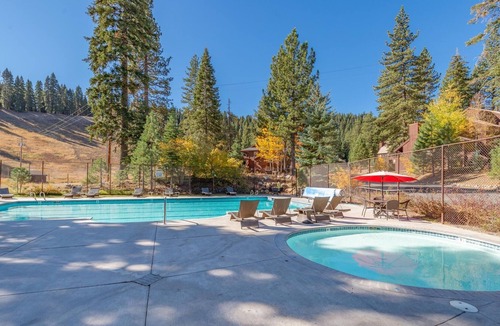 Tahoe Woods Condo | Year round Pool, Hot tub, fitness, sauna, and More! Treetop adventure park!