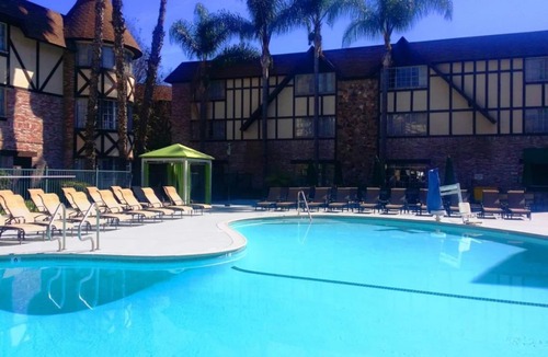 Anaheim Resort Apartment | Your Disneyland Escape: Tower View Oasis | Outdoor Pool