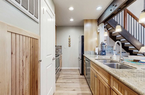 South Lake Tahoe Condo | Your next vacation getaway is less than 200 steps to a private beach on the lake