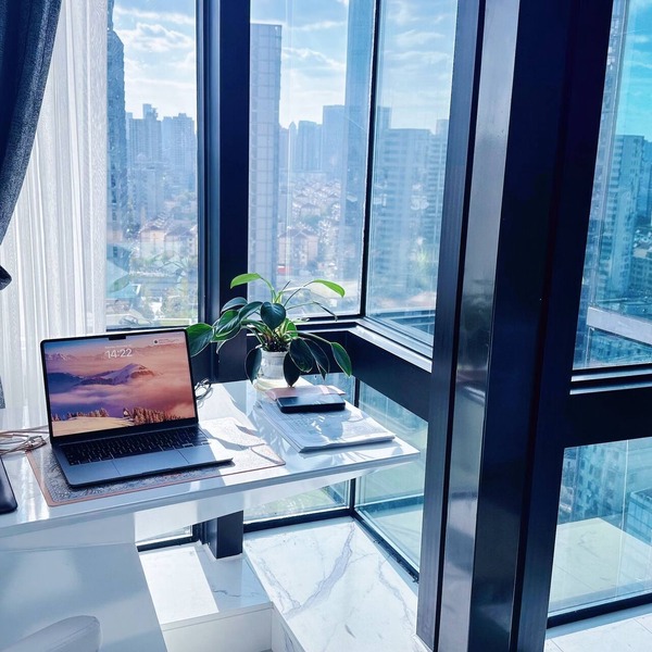 Luxury 1-bedroom condo in riverside heart downtown East Bund Pudong Shanghai